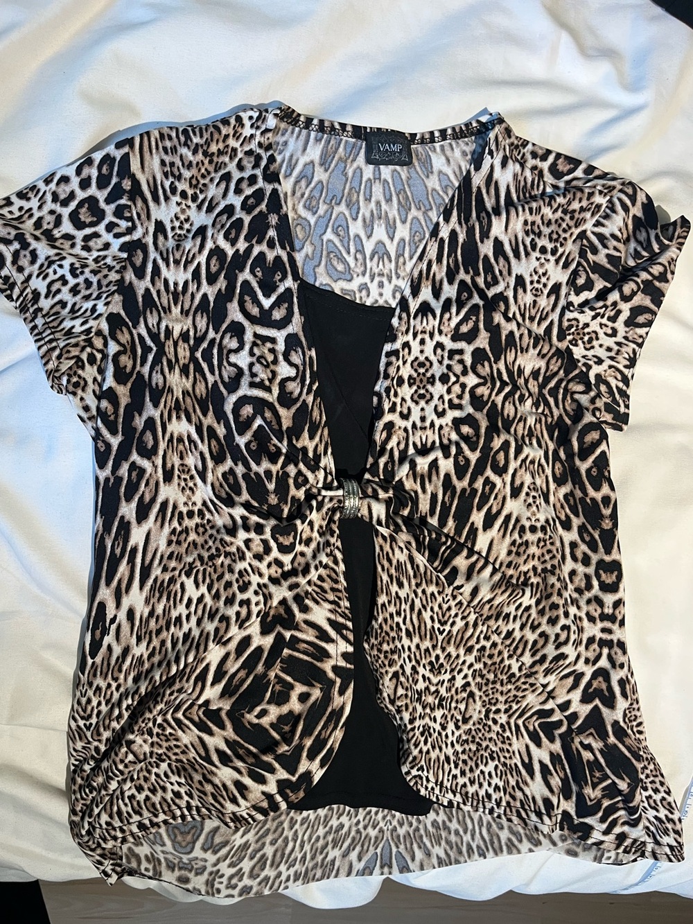 Vamp leopard t-shirt